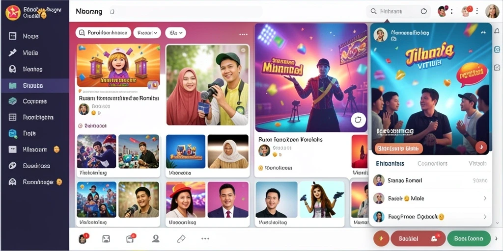 Tampilan antarmuka yang menarik dan user-friendly.