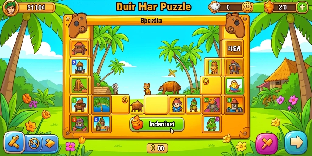 Tampilan awal game GX88 dengan karakter yang menarik.