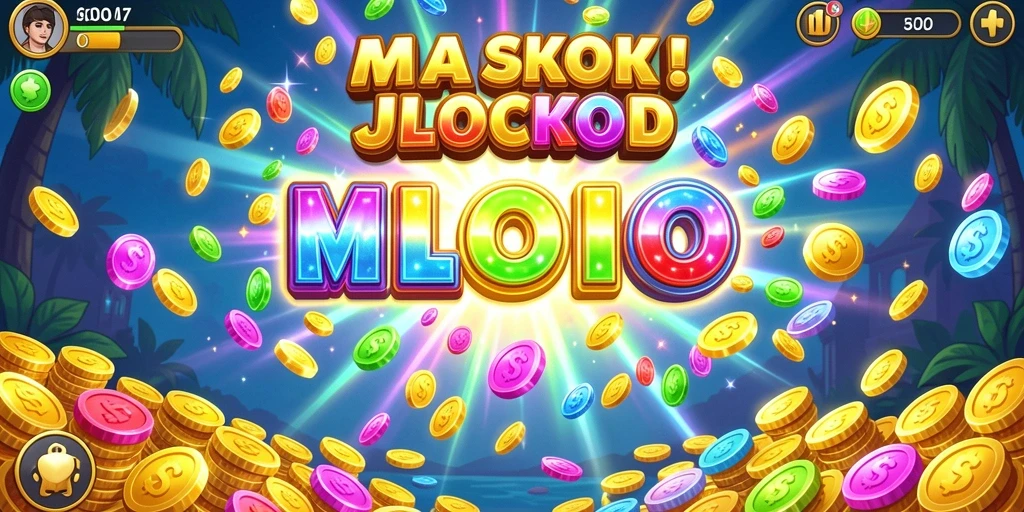 Screenshot aplikasi KOPLO77 menampilkan antarmuka pengguna yang menarik.