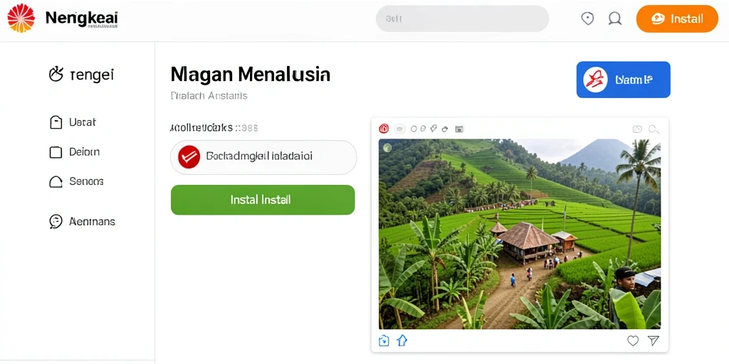 Tampilan inovatif yang menarik perhatian pengguna.