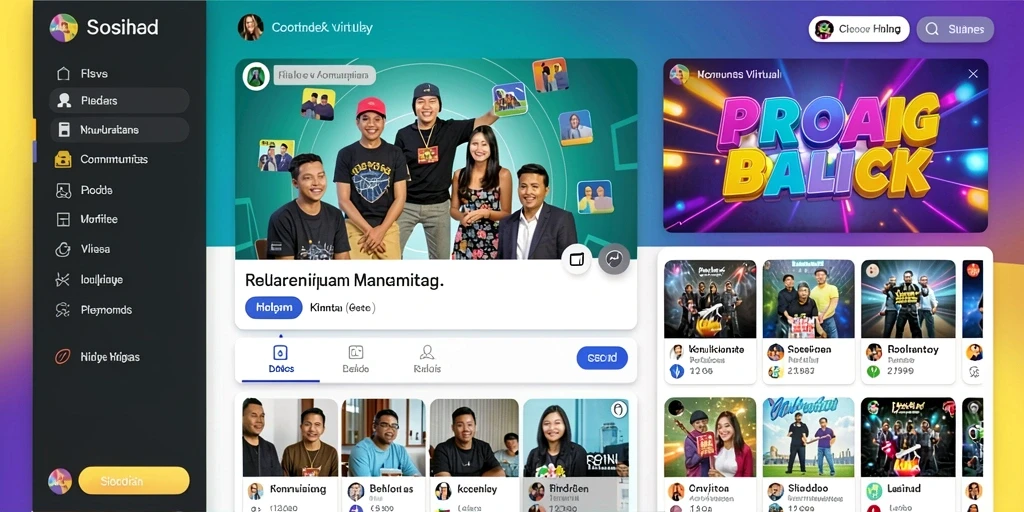 Antarmuka pengguna yang intuitif dan menarik.