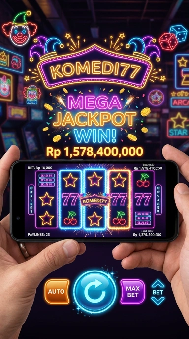 Cuplikan layar menu unduhan komedi77 untuk perangkat Android